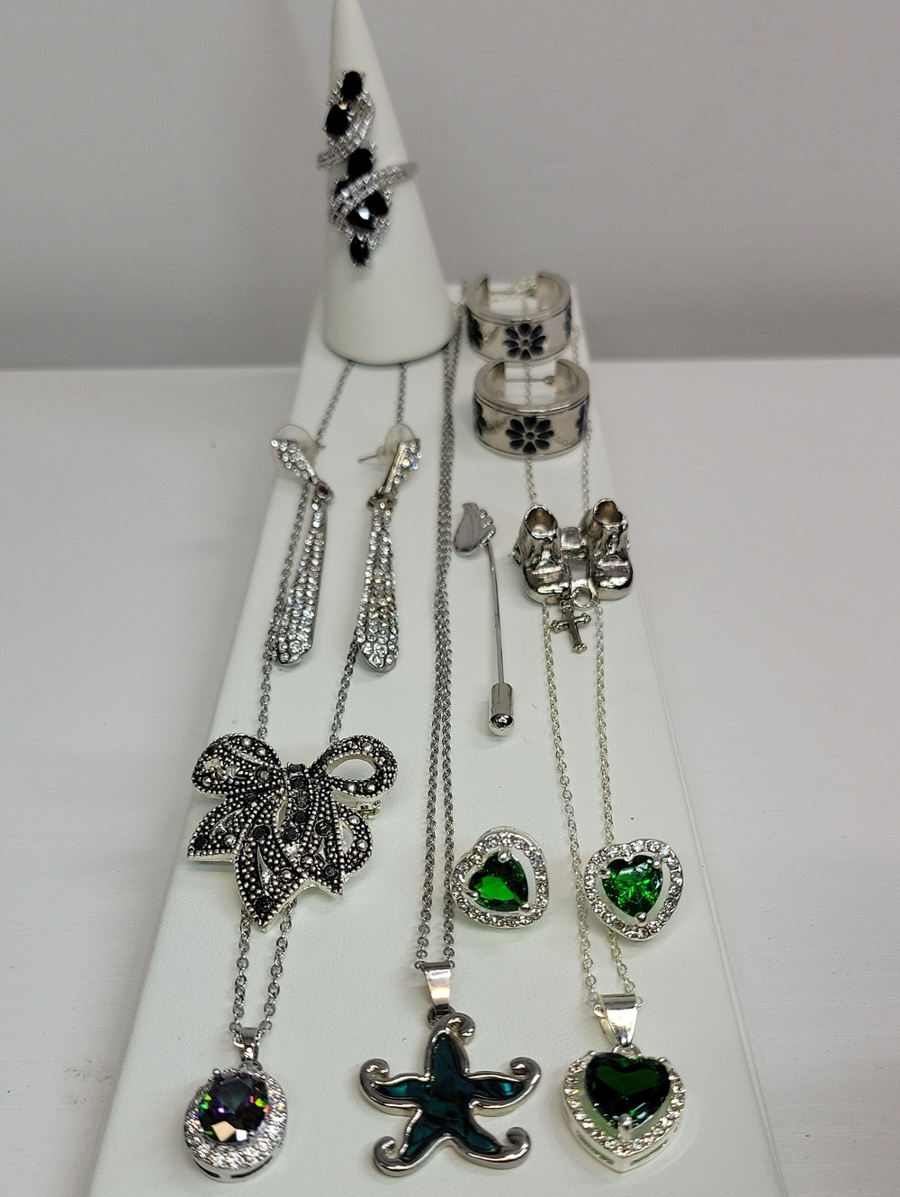 Silver-Tone Jewelry Bundle